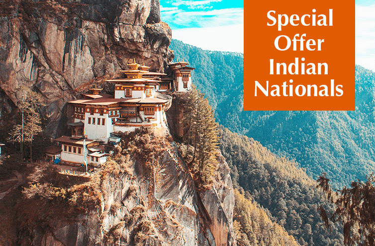 Bhutan for 7 days (Indian Nationals Offer)